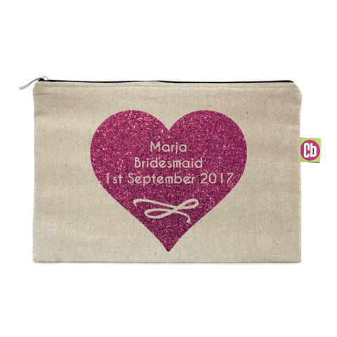 Ladies Heart Toiletry Bag
