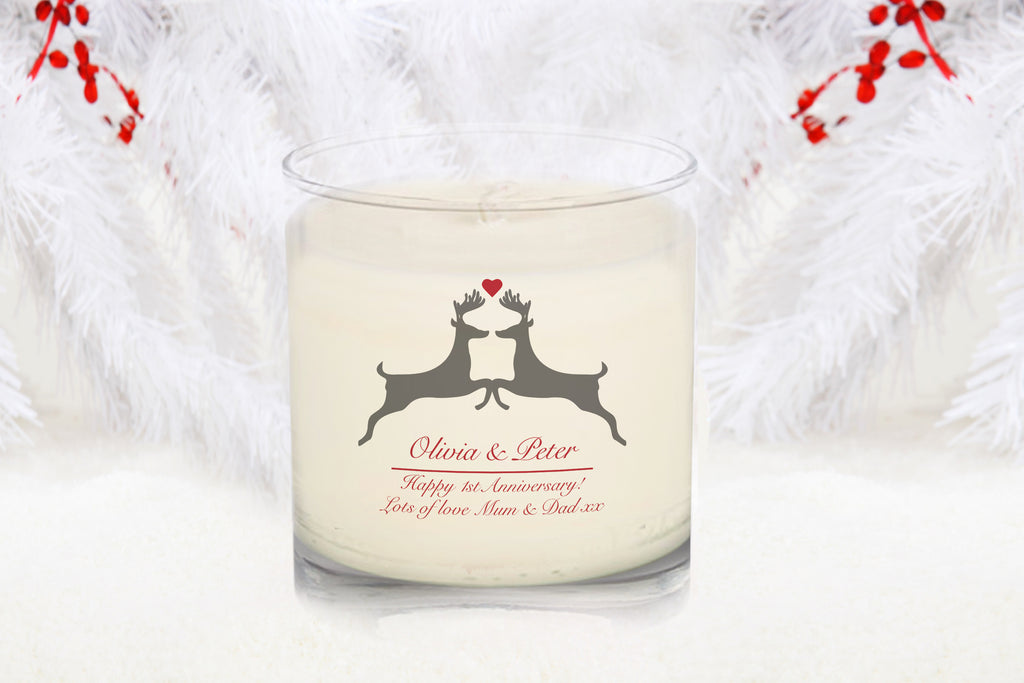 Animal Silhouette Rose Scented Candle