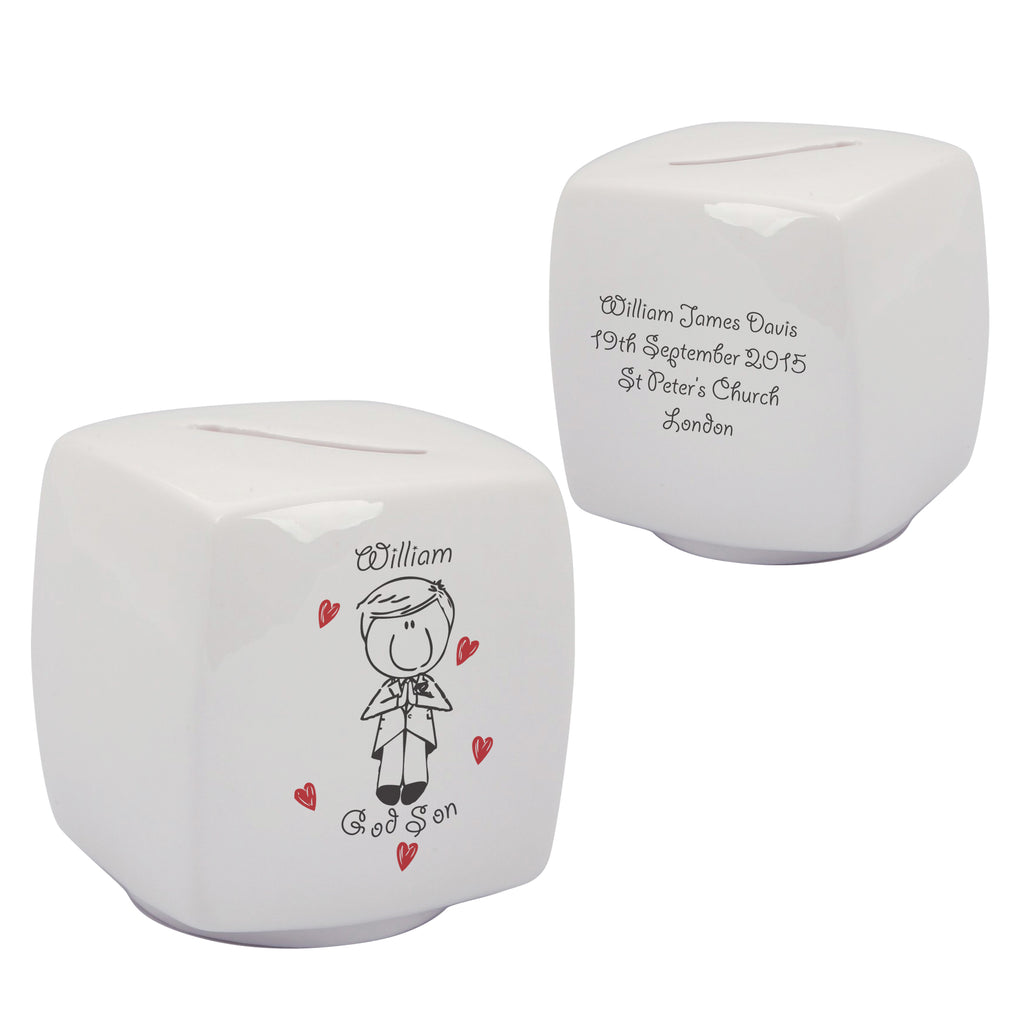Graffiti Godson Bone China Moneybox