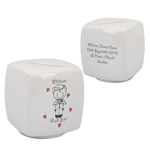 Graffiti Godson Bone China Moneybox