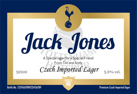 Spurs Traditional Labels for Lager (Pack of 2)