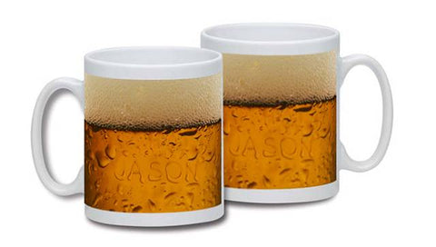 Personalised Beer Dad Mug