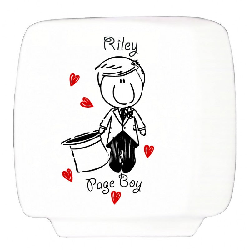 Graffiti Wedding Character Bone China Moneybox