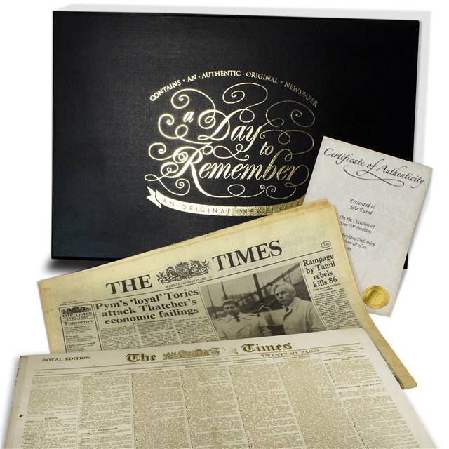 Original This is Your Life 2 Papers Keepsake Case