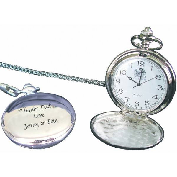 Chrome Fob Watch