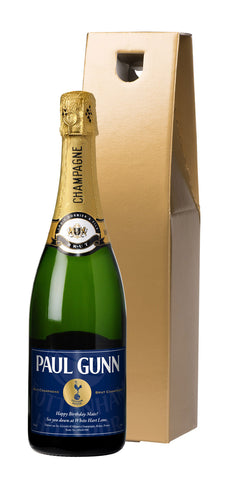 Spurs Vintage Champagne in a Gold Gift Box