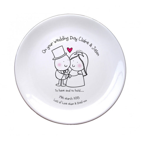 Chilli & Bubble's To Have & To Hold 8" Plate