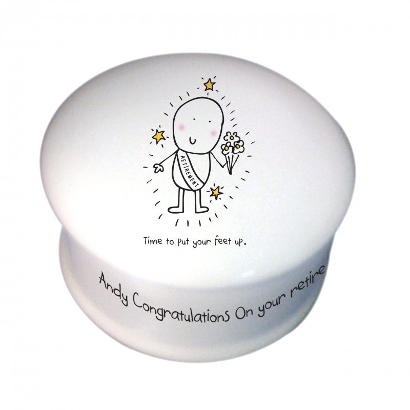 Chilli & Bubble's Retirement Trinket Box
