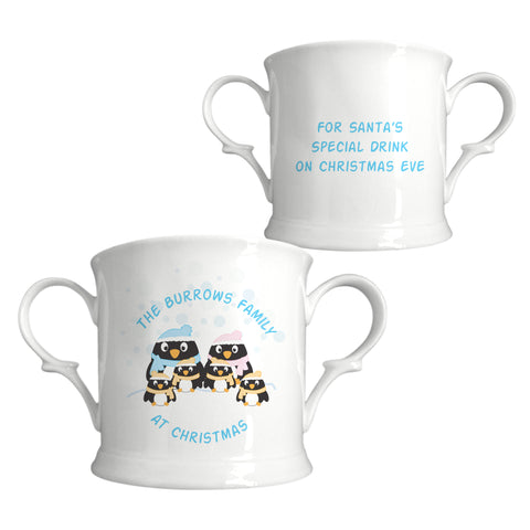 Penguin Family Loving Cup