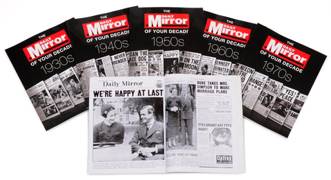 Newspaper 1960s Decade book - Softback