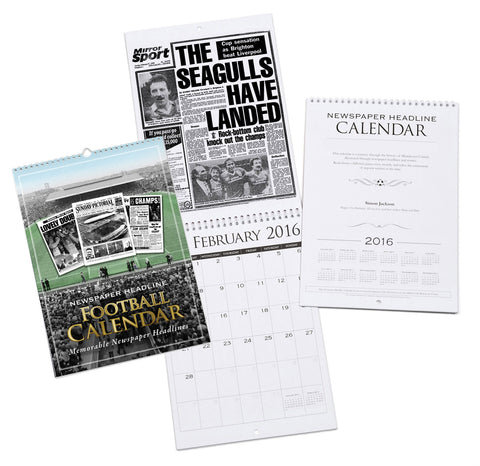 Brighton & Hove A4 Calendar