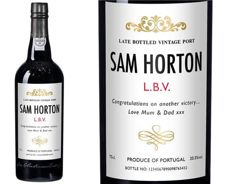 Traditional White Personalised Port