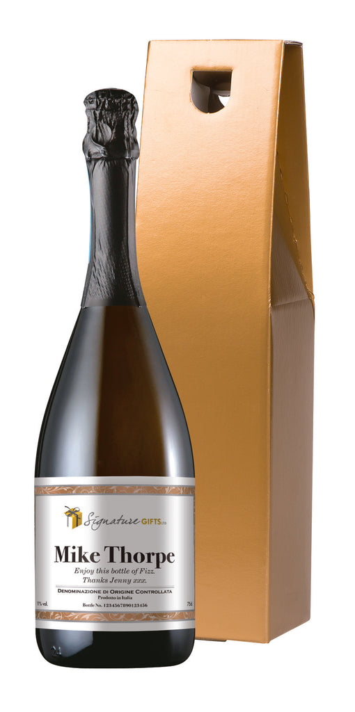 Corporate Framed Labels for Prosecco (Pack of 12)