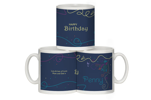 Personalised Happy Birthday Mug for Her
