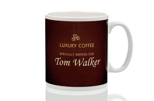 Personalised Coffee Lovers Mug Traditional Design