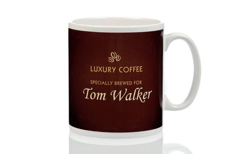 Personalised Coffee Lovers Mug Traditional Design
