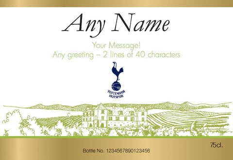 French AC Spurs Vineyard White Wine in a Silk Lined Box