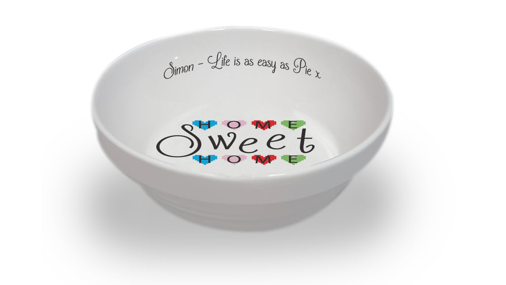 Home Sweet Home Pie Dish