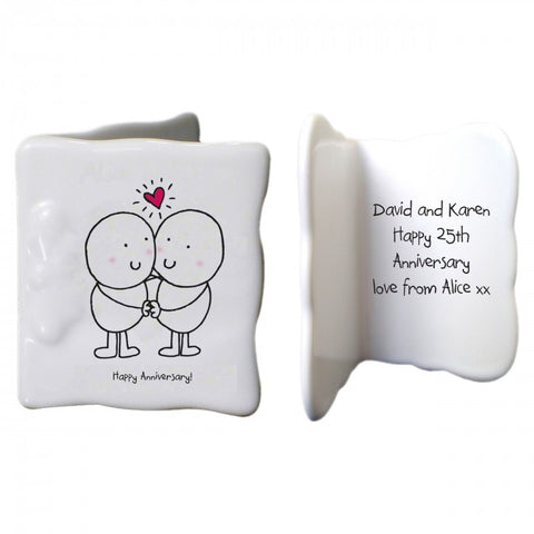Chilli & Bubbles Anniversary message card