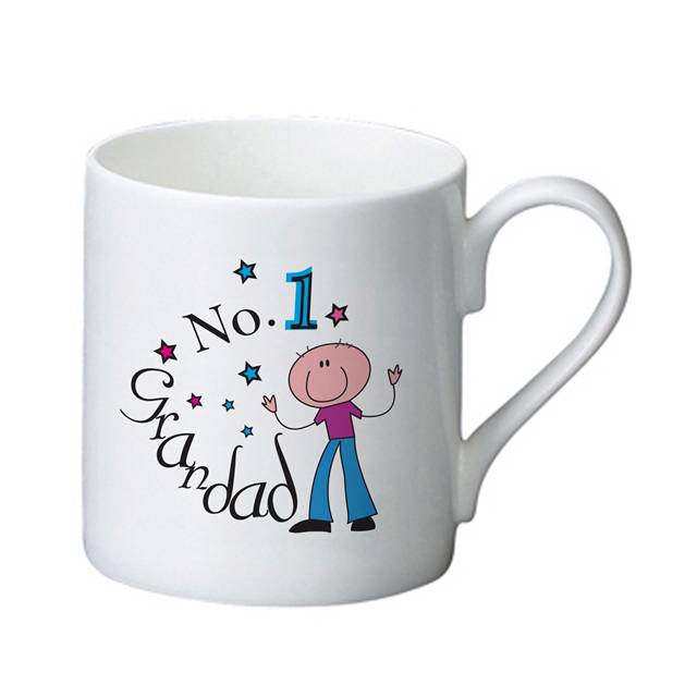 No1 Grandad Bone China Mug