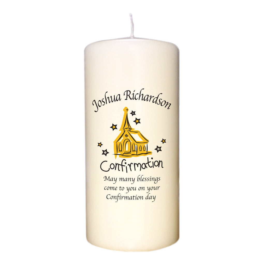Church Confirmation Candle