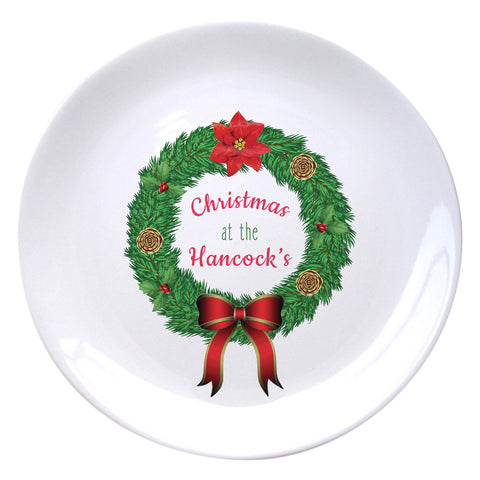 Traditional Wreath 8" Plate