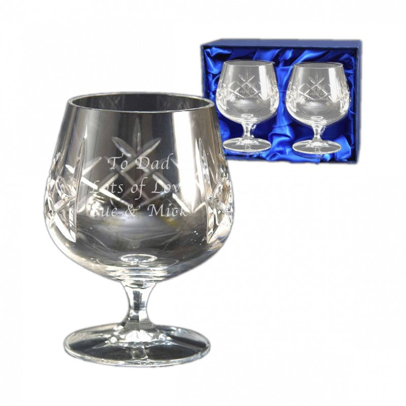 Crystal Brandy Glasses