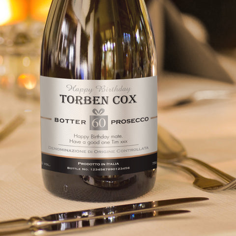 Birthday Personalised Prosecco
