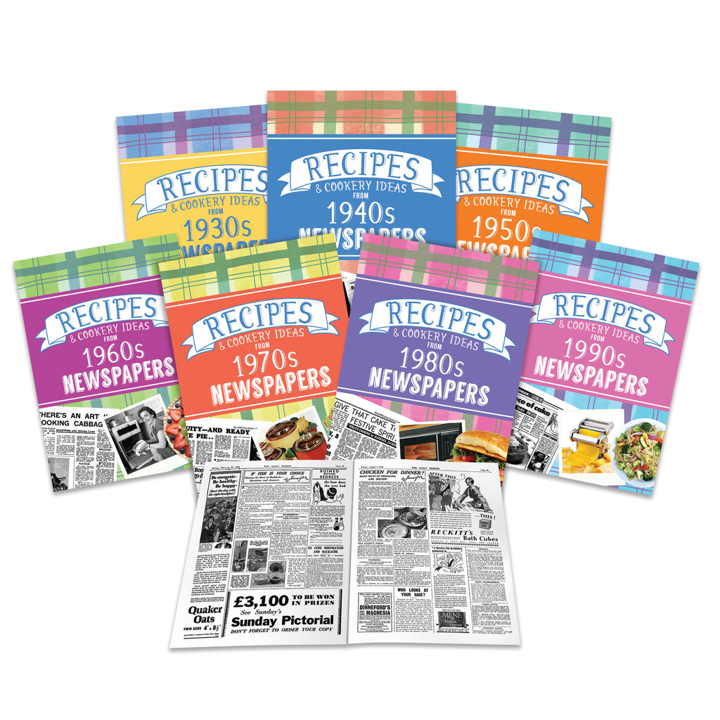 Recipes & Cooking Ideas Newspaper Softback Book