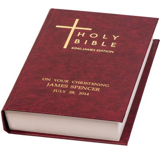 King James Bible - Burgundy Cover