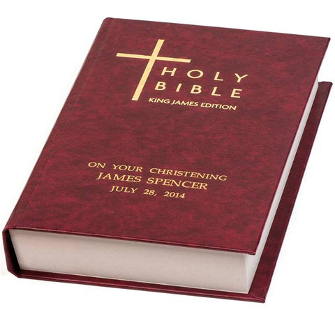 King James Bible - Burgundy Cover