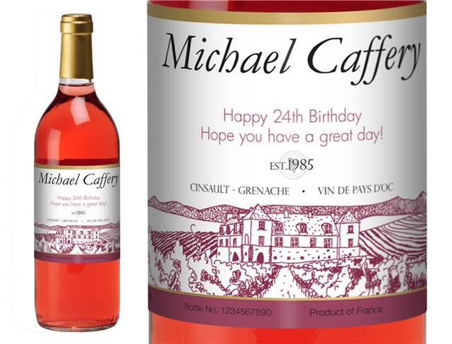 Vineyard Personalised Rosé Wine