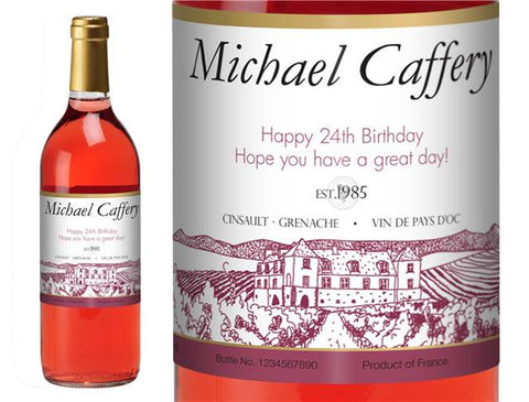 Vineyard Personalised Rosé Wine