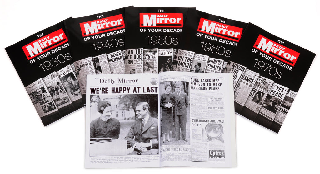Newspaper 1940s Decade book - Softback