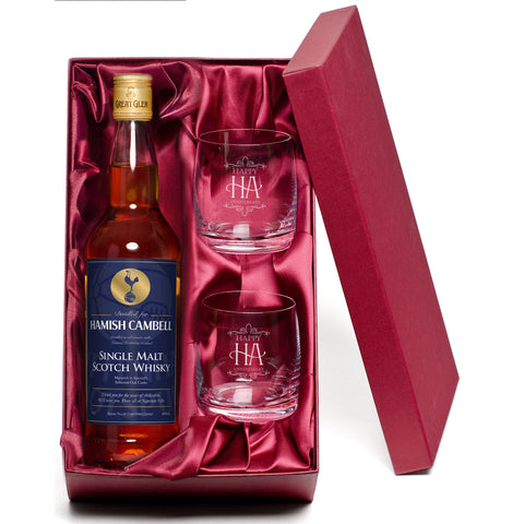 Spurs Malt Whisky & Glasses Gift Sets