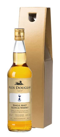Spurs Traditional Single Malt Whisky in a Gold Gift Box