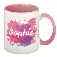 Splash Pink Sublimation Mug