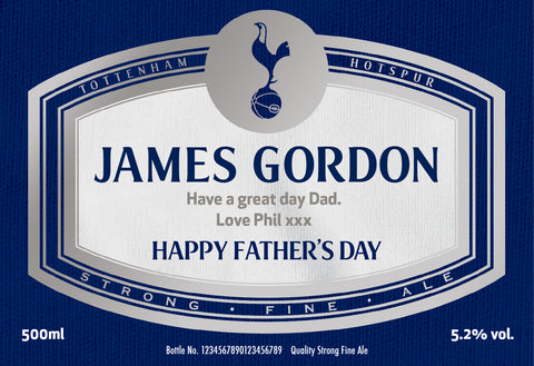 Spurs Father's Day Labels for Beer (Pack of 12)