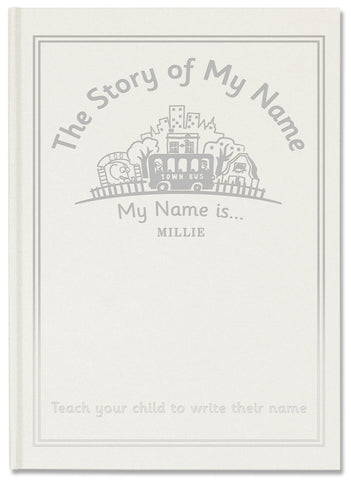 The Story of My Name Embossed Classic Hardback