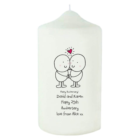 Chilli & Bubble's Anniversary Candle
