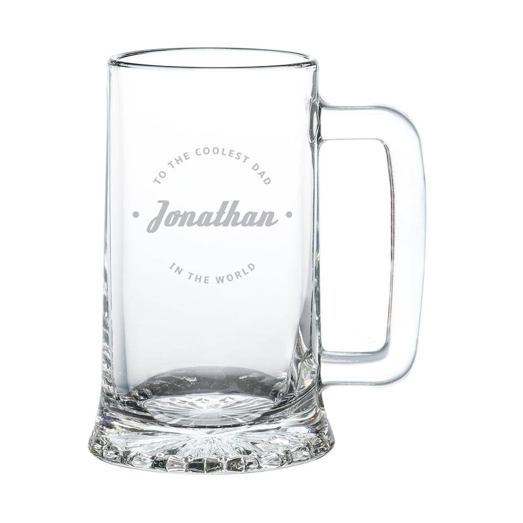 Coolest Dad Ever Stern Pint Glass