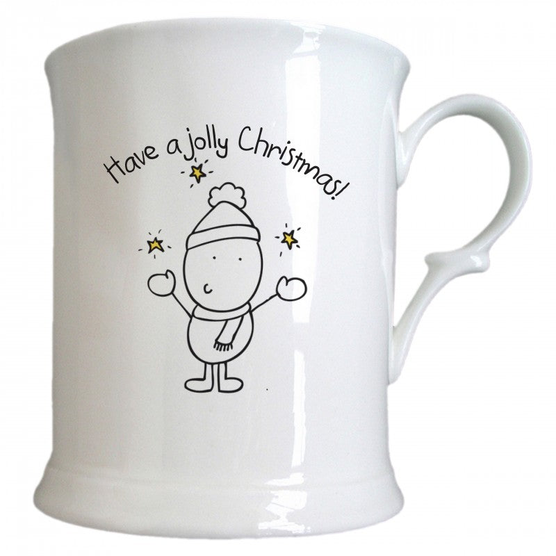 Chilli & Bubble's Jolly Christmas Half Pint Tankard