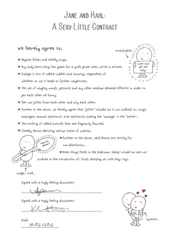 Chilli & bubble's Sexy Little Contract