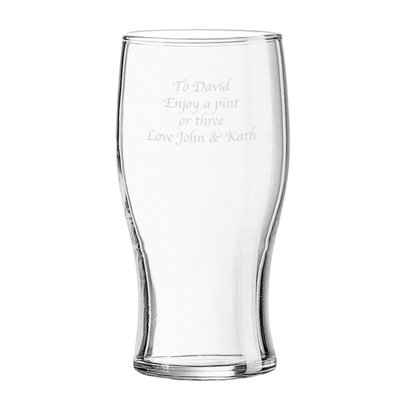Personalised Pint Glass