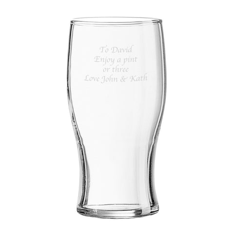 Personalised Pint Glass
