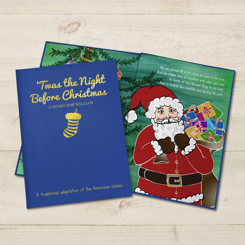 'Twas the Night Before Christmas Embossed Classic Hardback