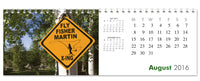 Fly Fishing Desktop Calendar
