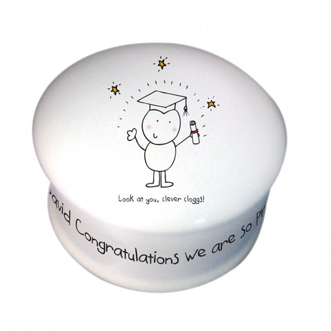 Chilli & Bubble's Graduation Trinket Box