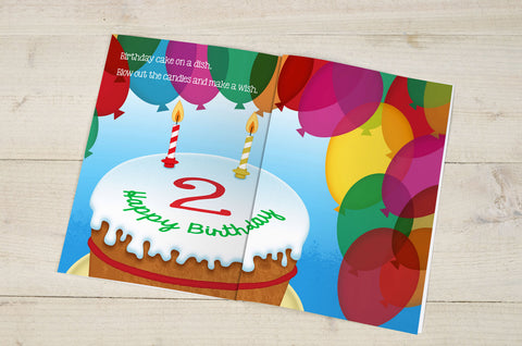 My 2nd Birthday Counting Book - Hardback