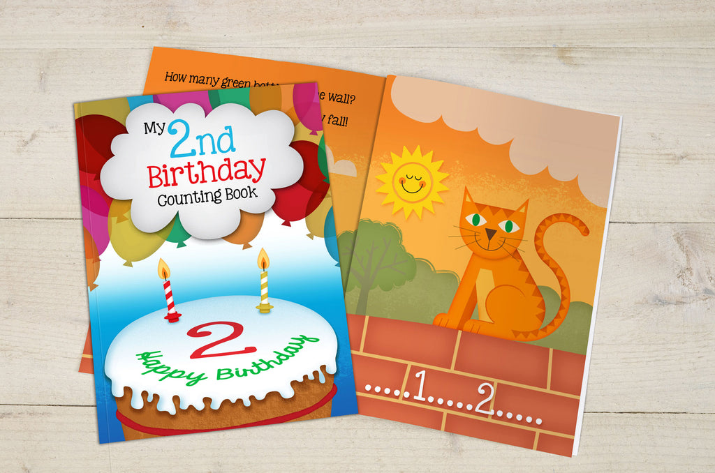 My 2nd Birthday Counting Book Un-personalised